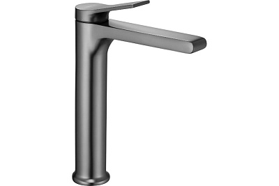 Смеситель д/раковины SHEVANIK высокий оружейная сталь S8311T