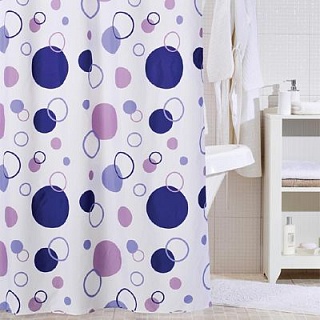 Штора для ванной комнаты, IDDIS, 200*240 см, полиэстер, Floating balloon 240P24RI11
