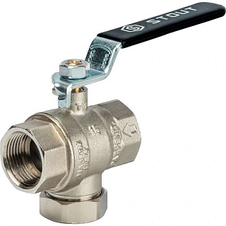 Кран шар. с фильтром рыч ВВ 3/4" (SVF 0001 000020) STOUT