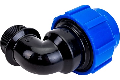 Отвод с нар.р. ф50х1 1/2" ТПК-АКВА (20)