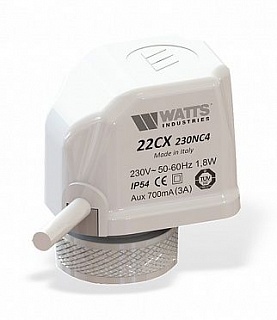 Сервопривод коллектора 22CX 230 NC2 (10029671) норм. закр. 230В  Watts