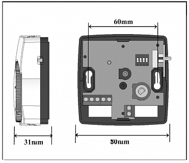 Термостат комн. WFHT-DUAL с датчиком пола, 220В P02605/01 (10021102) Watts