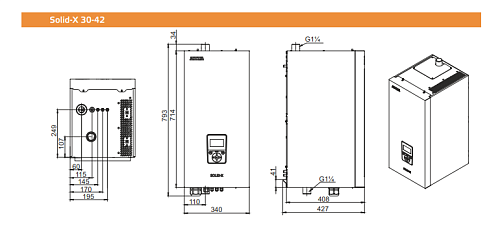 Котел электрический ZOTA Solid-X - 30 ВЫГОДА!