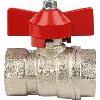 Кран шар. стандартнопроходной баб. ВВ 1/2" (15/195) (SVB-0012-000015) STOUT 