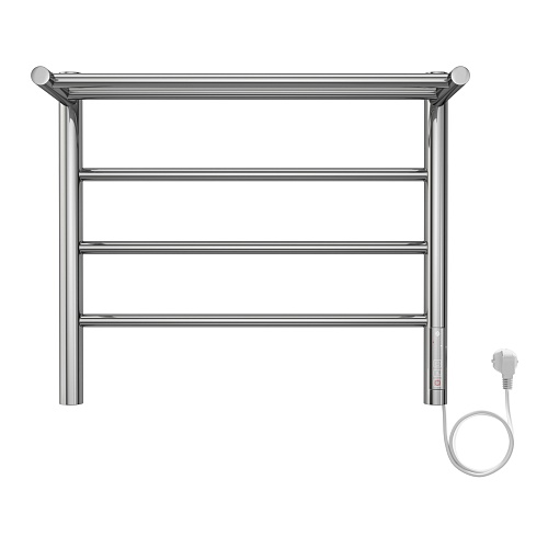 Полотенцесушитель "Аврора" 500х450 П4 электро с полкой TERMINUS (50)