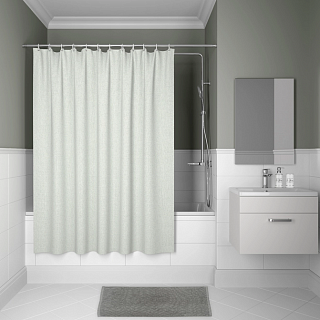 Штора для ванной комнаты, IDDIS, 200*180 см, полиэстер, D24P218i11
