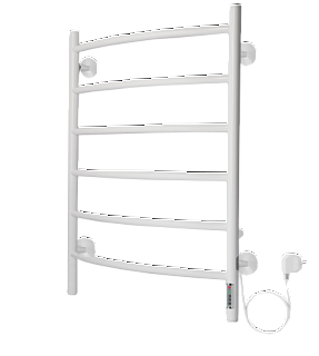 Полотенцесушитель "Классик" 500х800 П8 КС электро белый матовый (RAL 9003) TERMINUS 