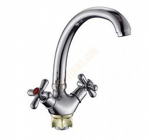 Смеситель д/кухни Solone (KOA4-A722)  кер. на гайке